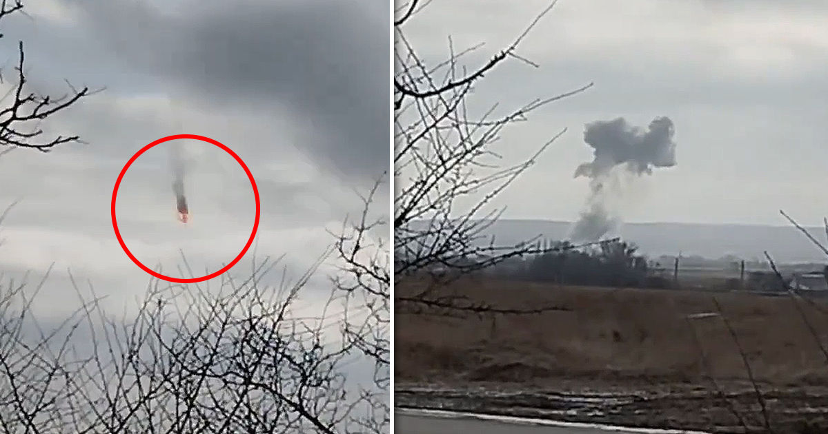 ВСУ сообщили о том, что сбили российский самолет Су-34.