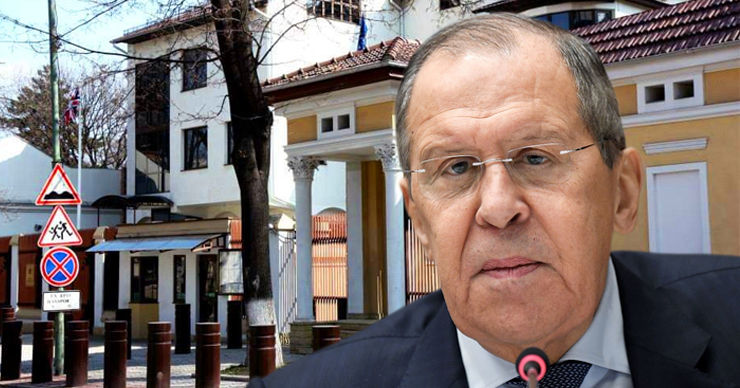 Посольство Британии о словах Лаврова про втягивание Молдовы в НАТО: Ложь. Коллаж: Point.md