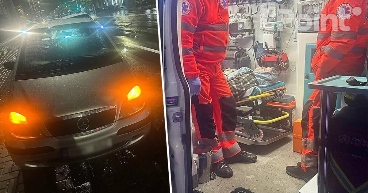 Femeie, lovită de un Mercedes chiar în fața sediului Procuraturii Generale.