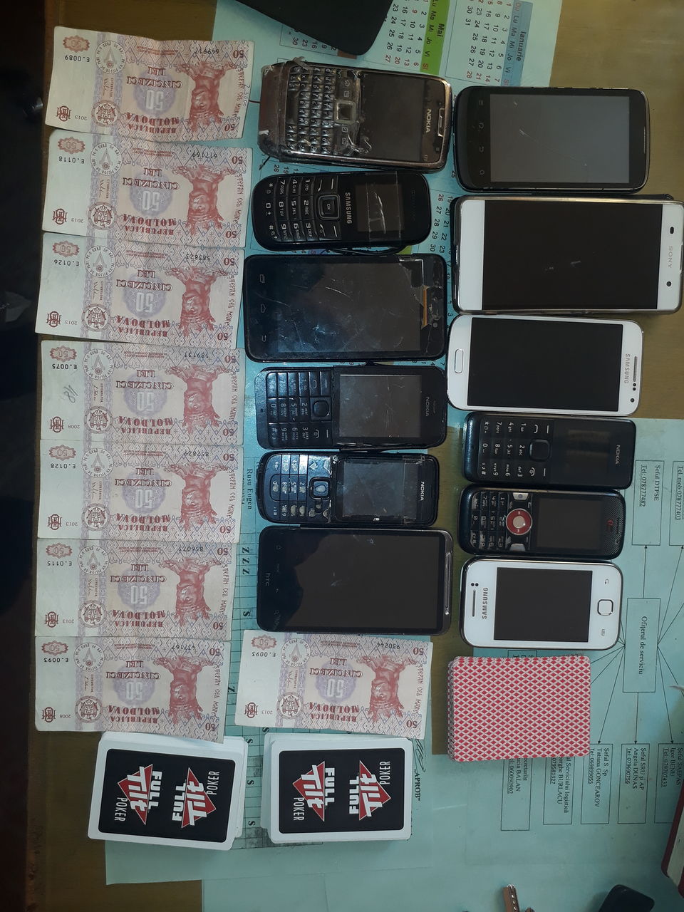Au fost efectuate un șir de percheziții inopinate. Foto:penitenciar.gov.md