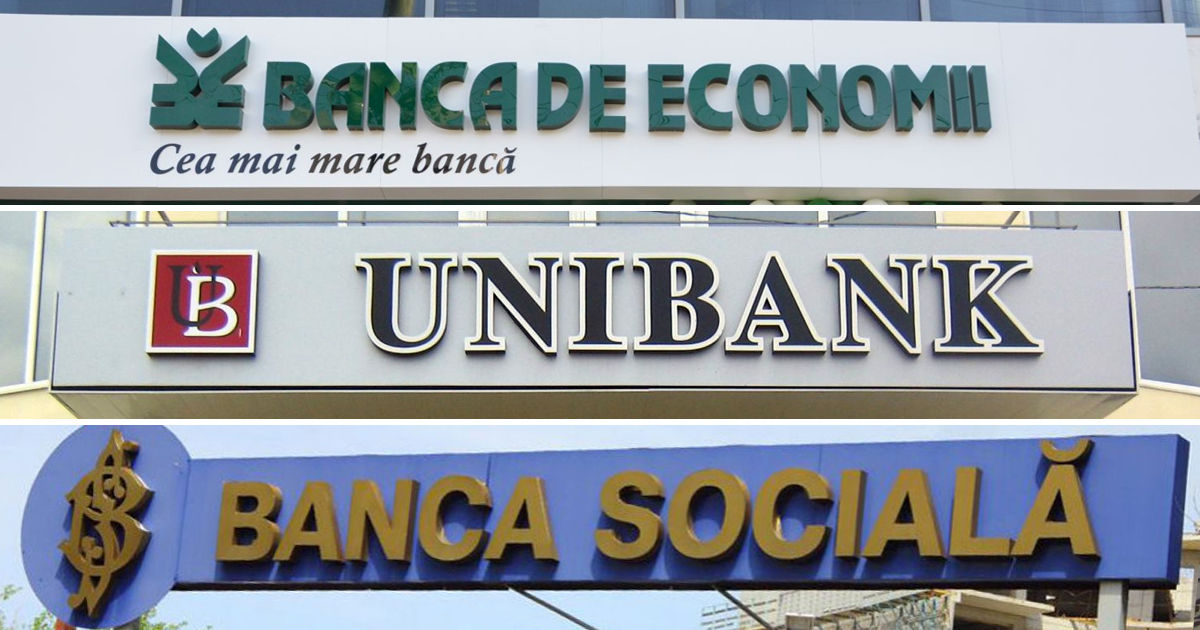 BEM, Banca Socială и Unibank собрали более 2,9 млрд леев после отзыва лицензий.