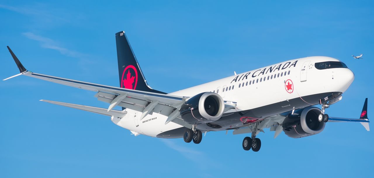 Канада пока не дает разрешение на полеты Boeing 737 MAX.