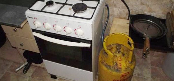 Житель Яловенского района получил ожоги из-за газового баллона.