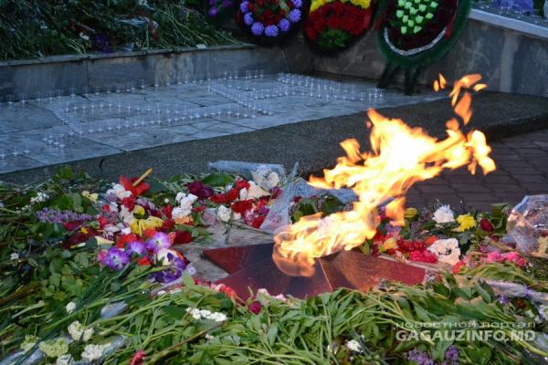 Мемориал  воинской славы в Комрате. Фото: Gagauzinfo.md