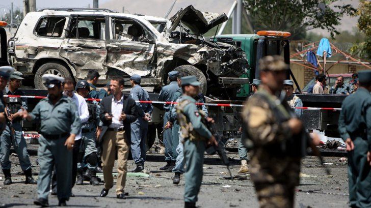 Un convoi NATO a fost lovit de un atac cu bombă în Afganistan.