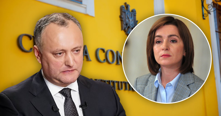 Додон о решении КС: Санду должна будет опять провести консультации с фракциями.