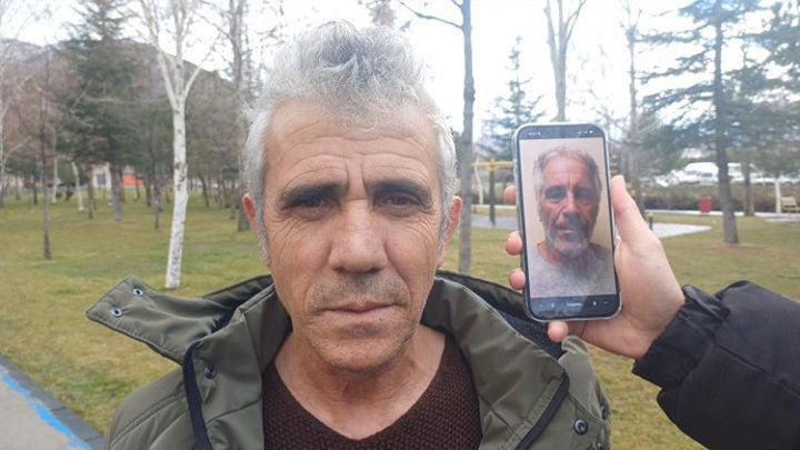 Un bărbat din Turcia, care seamănă cu Epstein, a mărturisit că viața lui s-a transformat într-un coșmar.