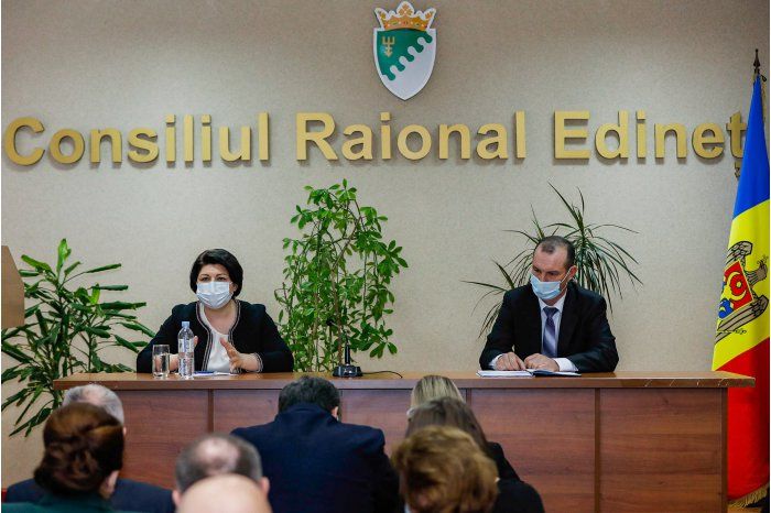 Наталья Гаврилица встретилась с примарами Единецкого района.