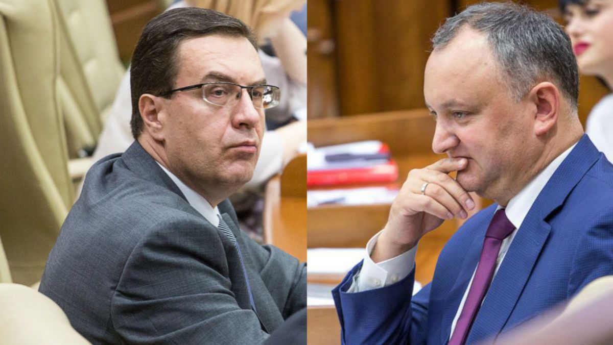 Dodon, pus în galoș de Lupu, la prima dezbatere electorală. Foto: agora.md
