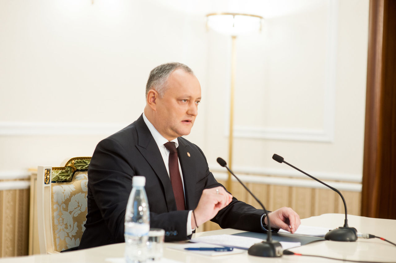 Президент Молдовы Игорь Додон.