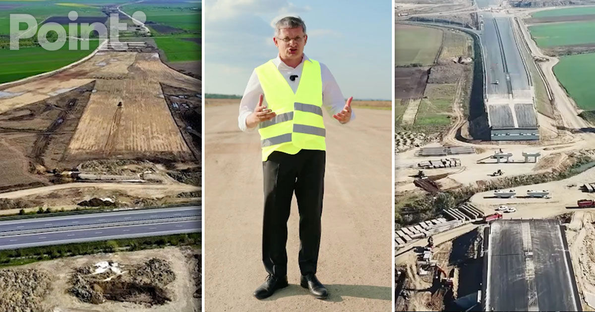 Igor Grosu a inspectat șantierul Autostrăzii Unirii care va lega Republica Moldova de România.