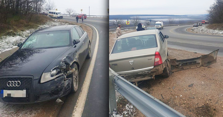 Авария случилась этим утром между сёлами Пересечино и Иванча. 