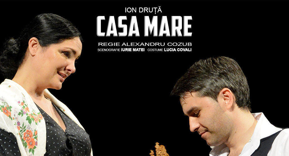 Faimoasa „Casă Mare" a lui Ion Druță revine în scena Teatrului Național de la Chișinău, în regia edificatoare a lui Alexandru Cozub. Foto: tnme.md