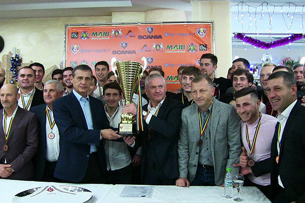 Echipa Petrocub-Hânceşti, pe locul 3 în Divizia Națională