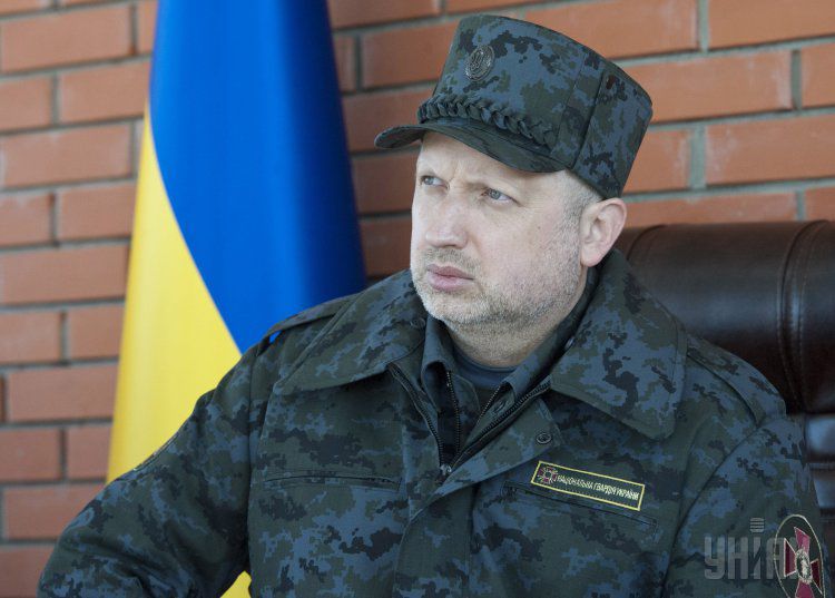 Секретарь Совета национальной безопасности и обороны Александр Турчинов.