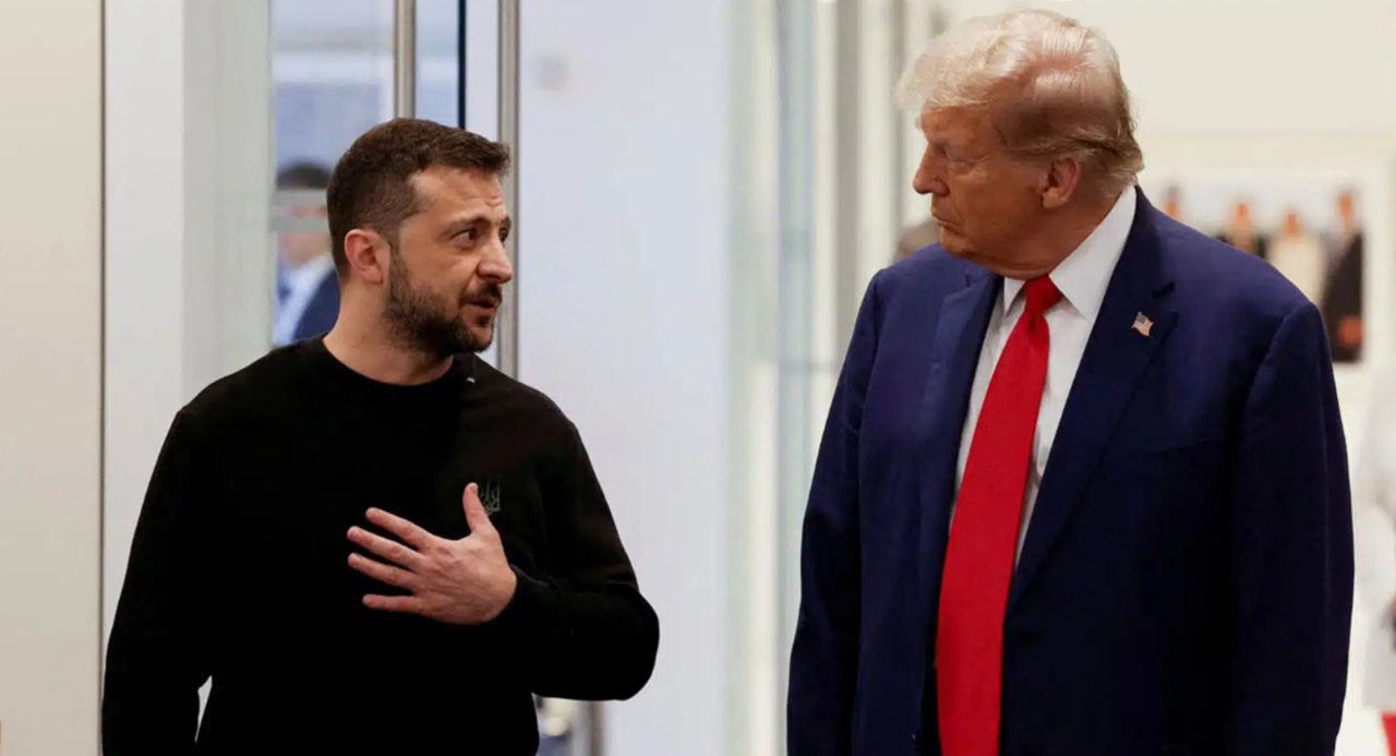 Trump l-a numit din nou pe Zelenski cel mai bun vânzător.