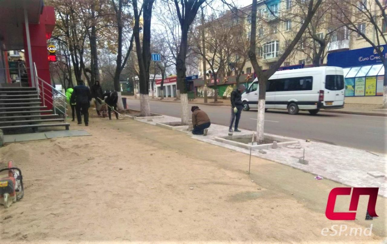 В Бельцах начнут ремонтировать тротуары во всех микрорайонах одинаково.