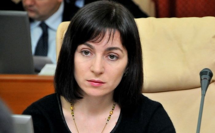 Maia Sandu, candidatul PAS la funcția de președinte.