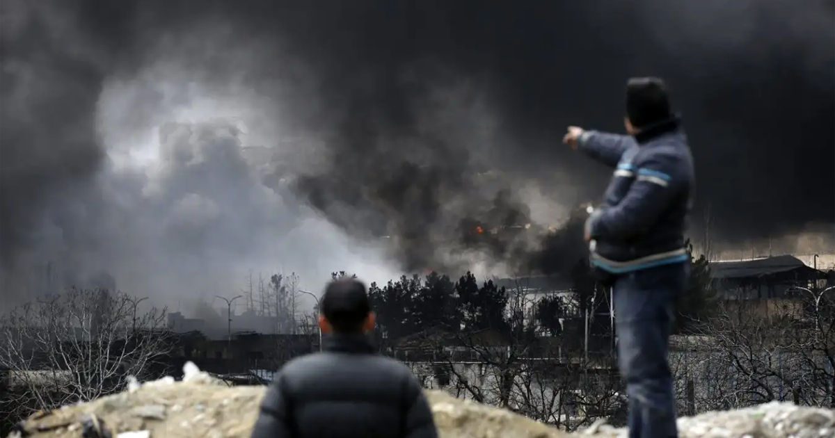 Pe Pământ a căzut o „ploaie neagră” din cauza războiului din Iran.