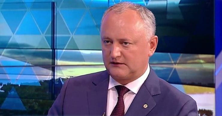 Президент РМ Игорь Додон. 