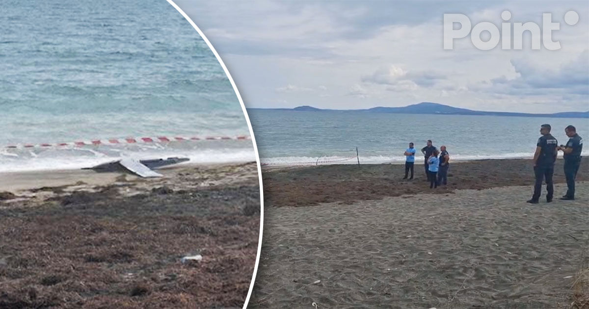 В Болгарии на побережье Черного моря нашли обломки беспилотника.