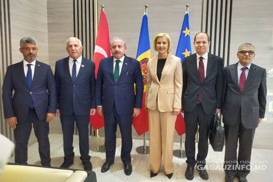 Спикер парламента Турции Мустафа Шентоп прибыл в Гагаузию.