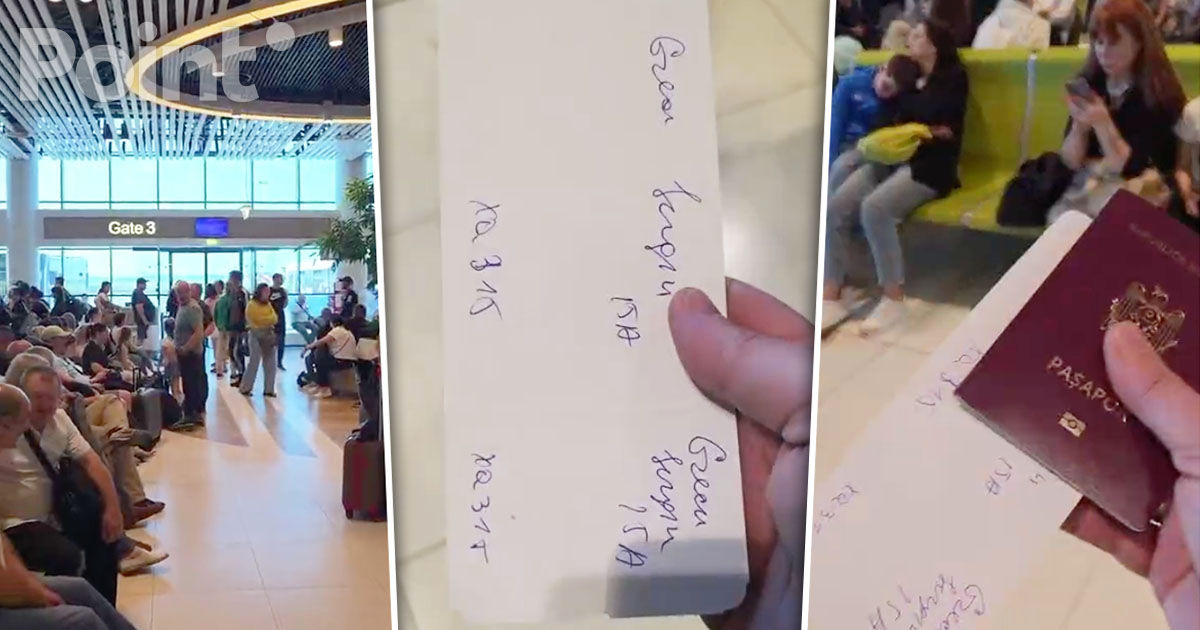 Aeroportul Internațional Chișinău emite bilete de avion scrise de mână din cauza unor defecțiuni tehnice.