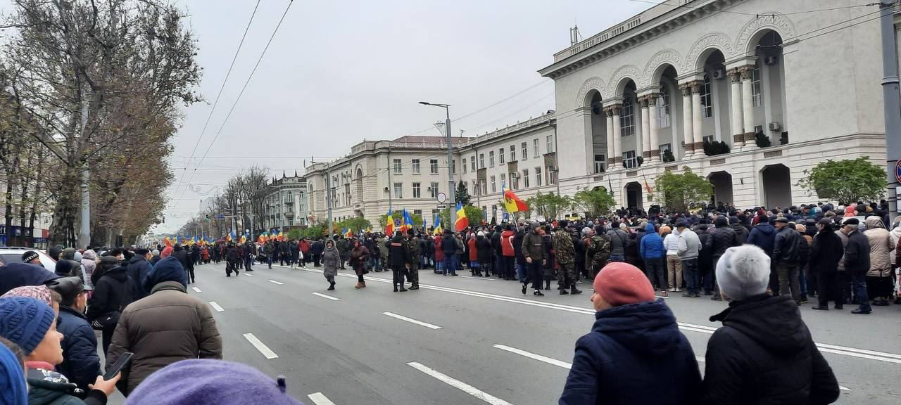 Полиция: Протестующие обвиняются в агрессивном поведении и неповиновении.