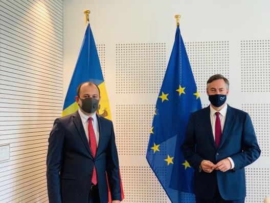 Цуля предложил Европарламенту направить наблюдателей на выборы в РМ. Фото: mfa.gov.md.