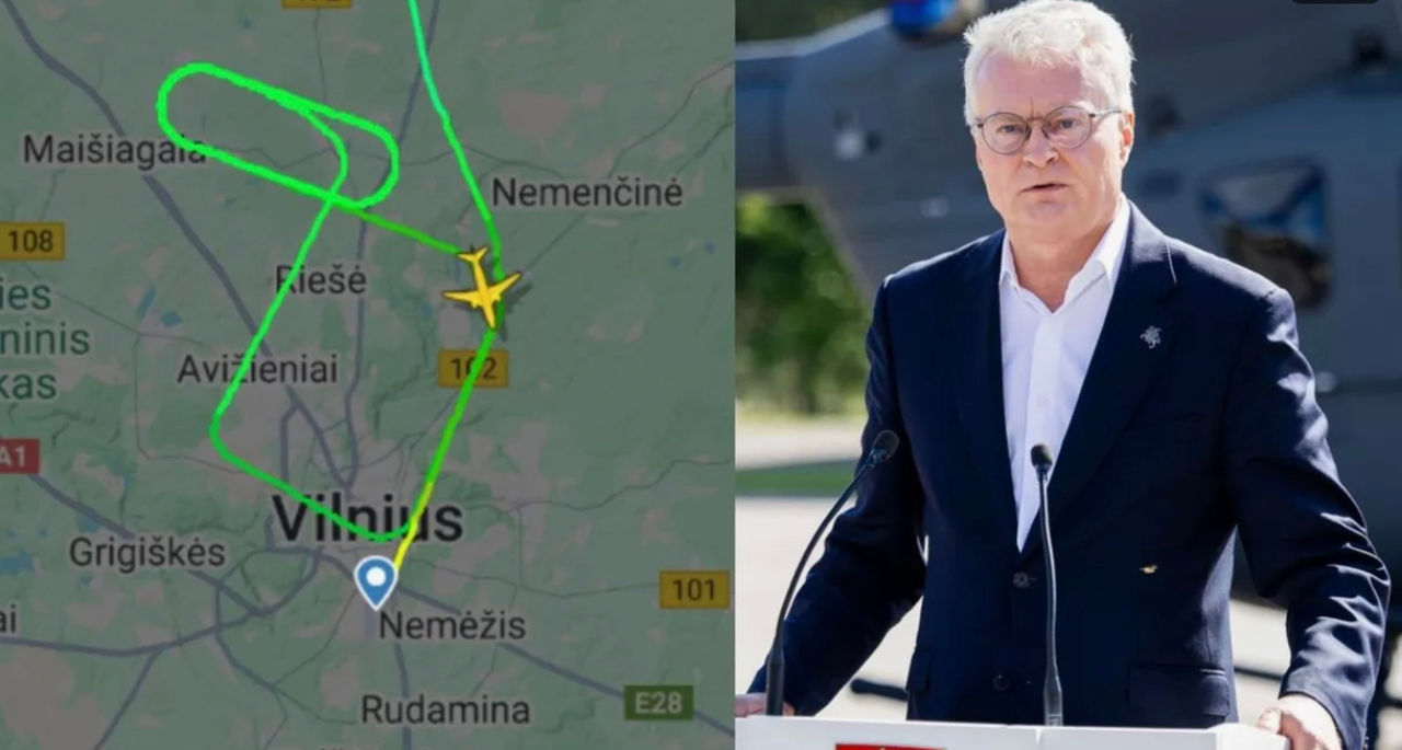Lituania a oferit detalii despre drona din cauza căreia avionul cu Gitanas Nauseda nu a putut ateriza.