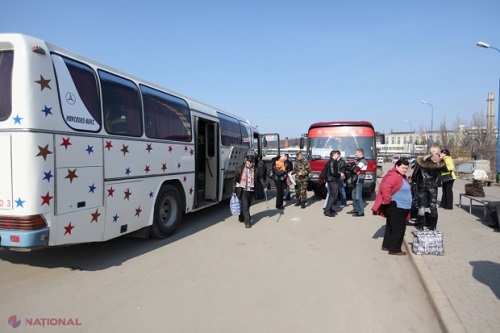 Călătoriile interurbane se scumpesc cu 10 de bani pe kilometru.