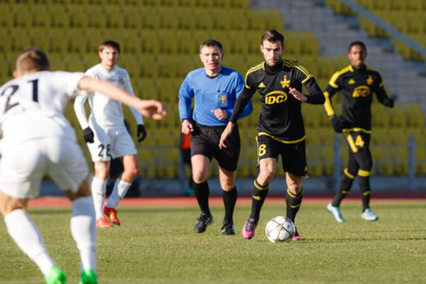 «Шериф» обыграл кишиневскую «Дачию» со счетом 1:0.