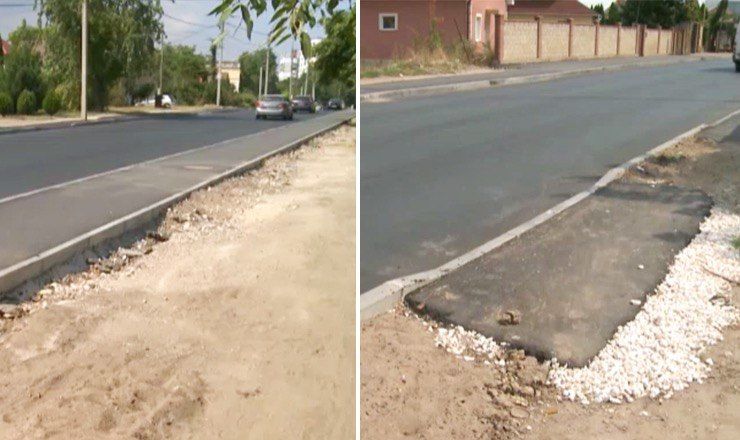 Жители недовольны и говорят, что отремонтированный тротуар оставляет желать лучшего.