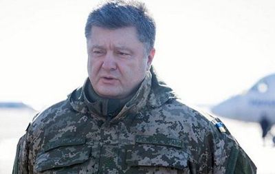 Порошенко дал старт украинско-американским учениям. Фото: Администрация Президента в Твиттер