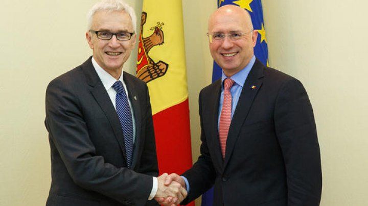Jurgen Stock, la Chişinău. Şeful Interpolului s-a întâlnit cu Filip