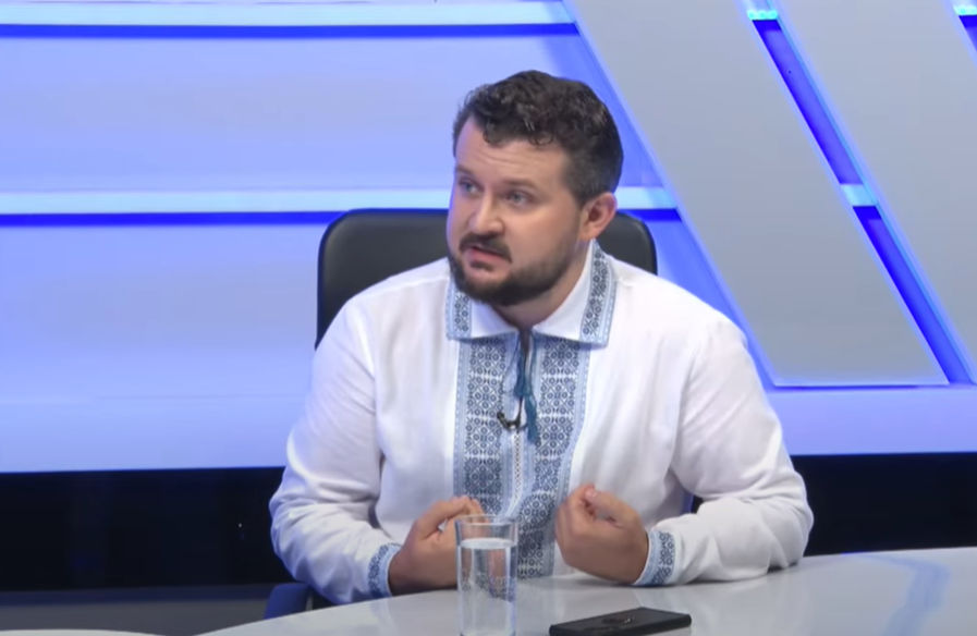 Лидер Национальной молдавской партии Драгош Галбур.