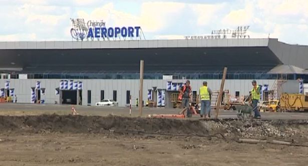 Lucrările de modernizare a Aeroportului International Chişinău sunt pe ultima sută de metri.