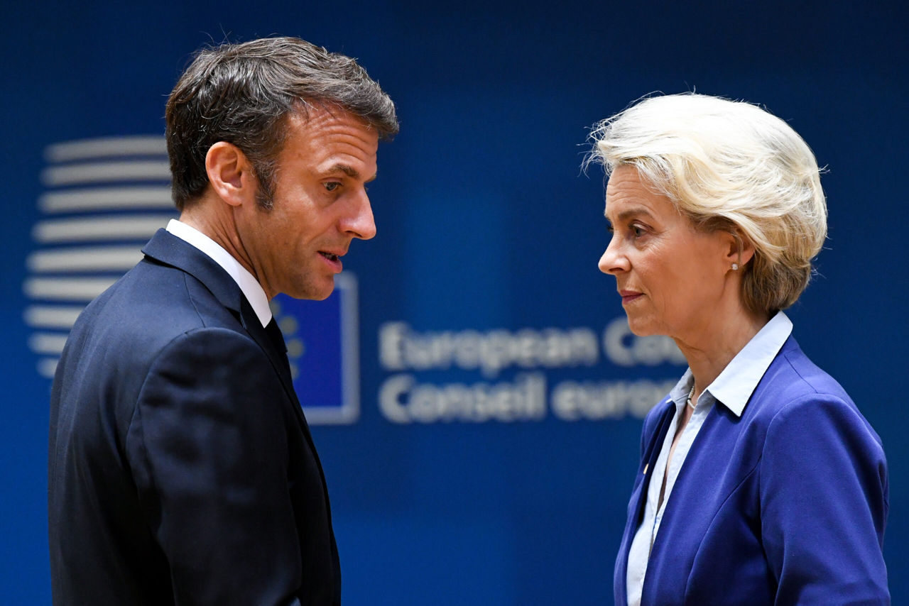 Von der Leyen a șters mesajele de la Macron: Acestea se refereau la acordul cu Mercosur.