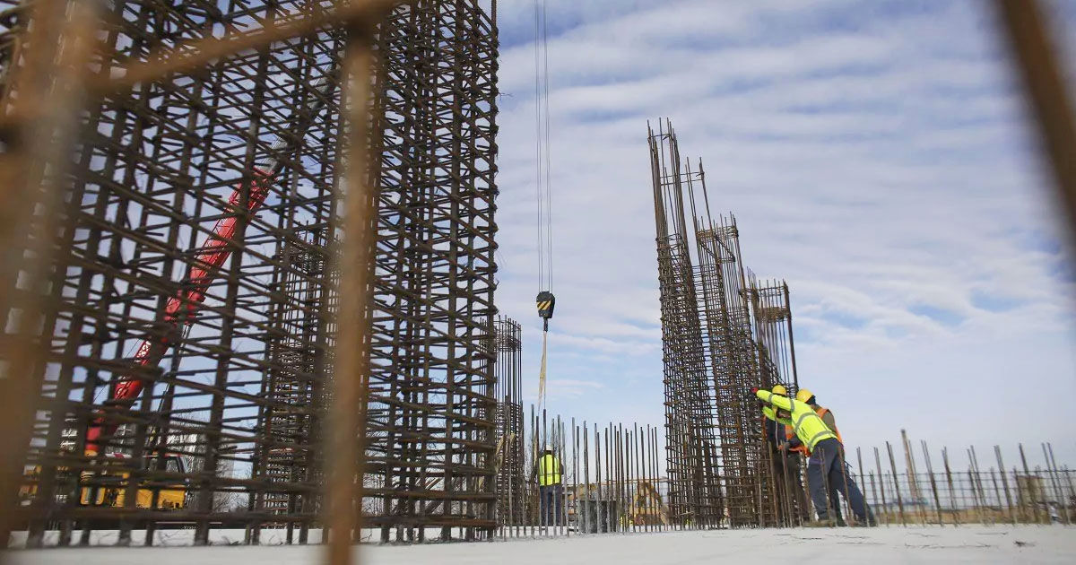 Volumul lucrărilor de construcții din Moldova a crescut.
