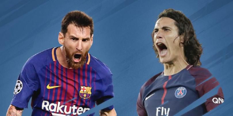 Messi şi Cavani se luptă pentru titlul de golgheter al anului 2017. 