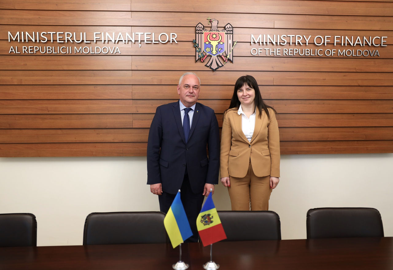 Moldova reafirmă necesitatea cooperării cu Ucraina, inclusiv în domeniul finanțelor.
