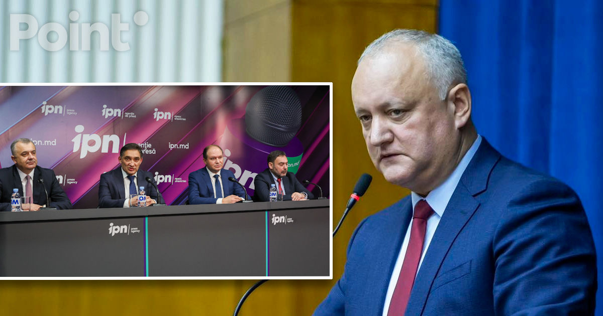 Reacţia lui Dodon la formarea blocului Alternativa: Le doresc drum bun.