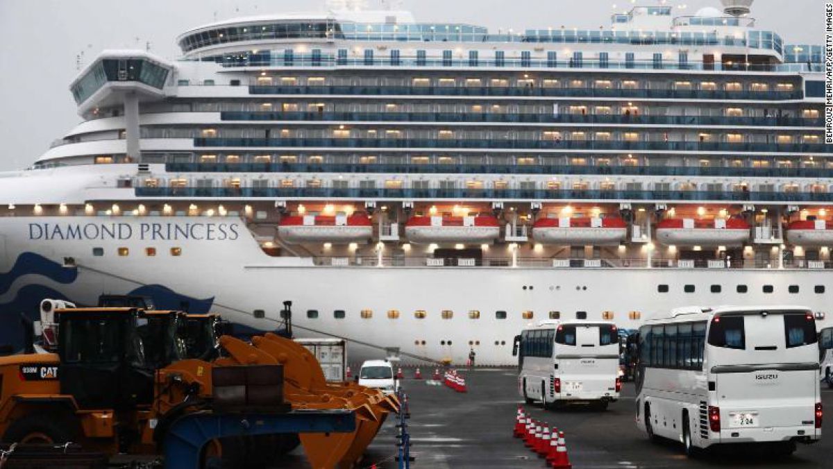 Трое граждан Молдовы последними покинут лайнер Diamond Princess.