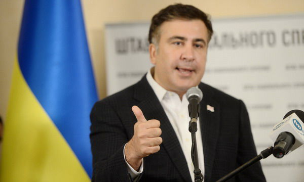 Глава Одесской области Михаил Саакашвили.