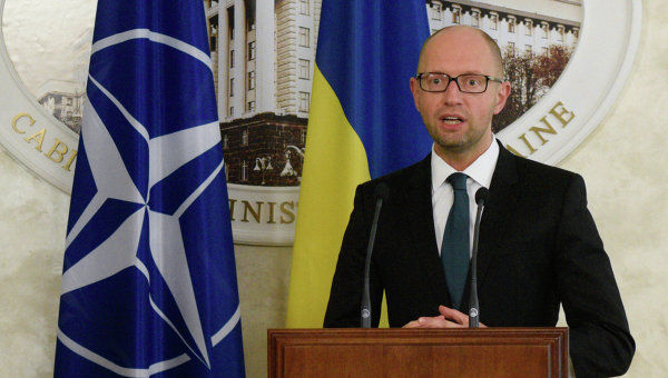 Премьер Украины Арсений Яценюк.