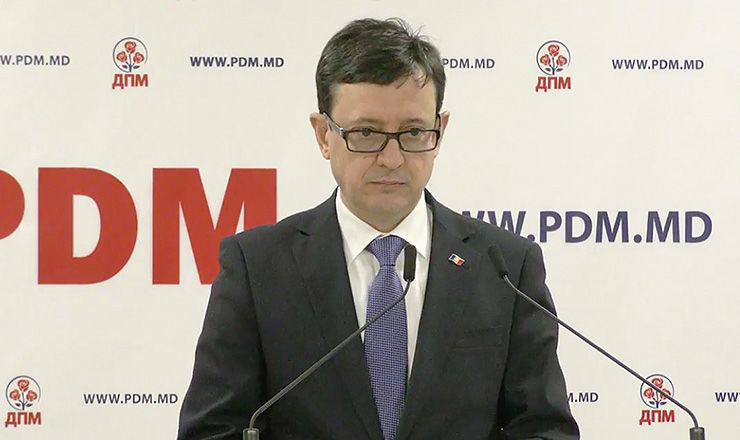 Министр финансов Молдовы Октавиан Армашу.