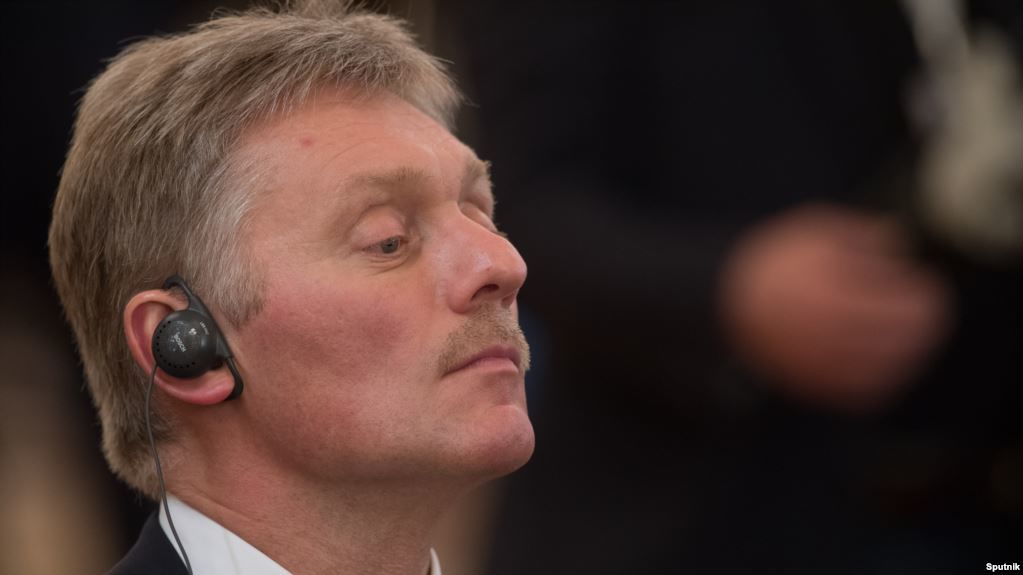 Purtătorul de cuvânt al președintelui Vladimir Putin, Dmitri Peskov. 
