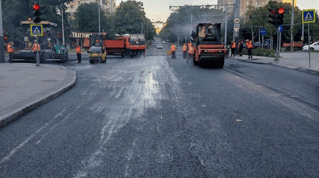В Кишиневе завершился масштабный этап обновления улицы Буребиста.