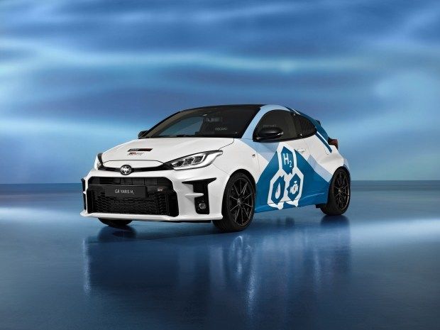 Toyota построила GR Yaris, работающий на водороде.