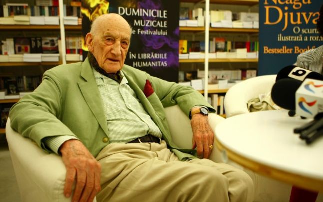 Istoricul şi filosoful Neagu Djuvara a murit la vârsta de 101 ani. Foto: adevarul.ro